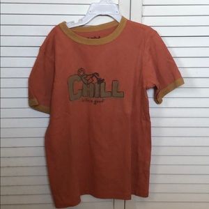 Life is Good boys medium 7-8 chill